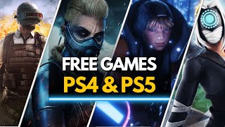 TOP 50 Best Free PS4 amp PS5 Games You Must Play [upl. by Anahsat]