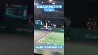 Alex Michelsen vs Hubert Hurkacz Round 1 Paris Bercy  ATP Masters 1000  Credit michelsenfans [upl. by Abdella342]