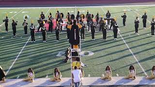 Lithonia High School Marching Bulldog Band Rockdale County Competition 2023 [upl. by Ulysses825]