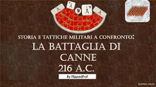 La Battaglia di Canne 216 aC lezione capovolta [upl. by Reyna]