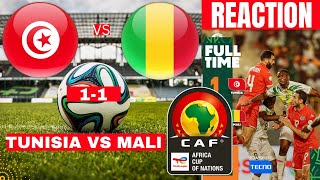 Tunisia vs Mali 11 Live Stream Africa Cup Nations AFCON Football Match Score Highlights Direct تونس [upl. by Lebasile160]