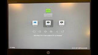 Boot Big Sur with Clover On HP EliteBook 820 G3 Skylake HD520 [upl. by Chase]