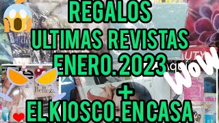 REGALOS ULTIMAS REVISTAS ENERO 2023EL KIOSCO EN CASA REVISTAS SEMANALES Y COLECCIONES 🎁📚🎁 [upl. by Macrae]