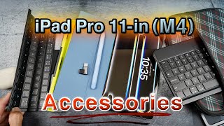 iPad Pro 11in M4 Accessories Basic Useful and Interesting [upl. by Burris288]