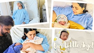 Birth Vlog 👶🏻🐣🧿 Our Little Angel 💫  Malavika Krishnadas  Thejus Jyothi [upl. by Keldah]