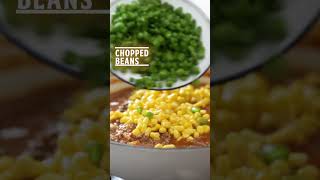 Comfort food Australian Savoury Mince recipe shorts food [upl. by Kristoforo552]