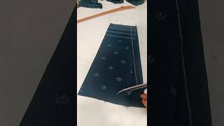 Kurti sleeves cutting ✂️youtubeshorts youtubeshortsindia youtubevideo cuttingskills [upl. by Ecirtak]