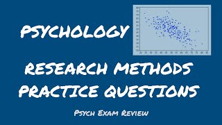 Psychology Research Methods Practice Questions [upl. by Aronos183]