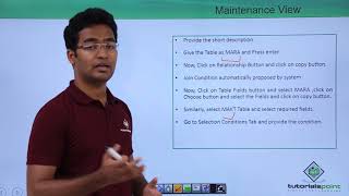 SAP ABAP  Maintenance View [upl. by Inah]