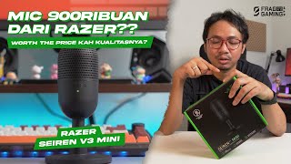 RAZER BIKIN MIC 900 RIBUAN Razer Seiren V3 Mini Microphone 😎 [upl. by Epotimet94]