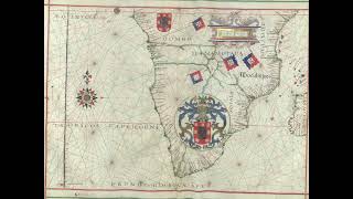 1520 Original Atlas Map Fernão Vaz Dourado  16thcentury Cartography [upl. by Rheims]