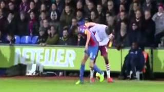 christian benteke aston villa goal vs crystal palace 2014 [upl. by Rizzo703]