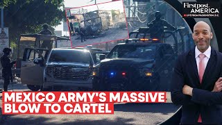 Mexico Army Carries out Operation on Sinaloa Cartel Kills 19 in Ambush  Firstpost America [upl. by Gregson192]