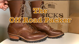 The Off Road Packer  Nicks Handmade Boots [upl. by Nuahsyt]