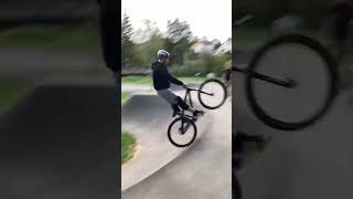 bike mtb bikelife fun jump freestyle barspin bikeislife pumptrack biketricks [upl. by Meek]