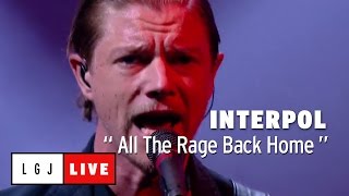 Interpol  All The Rage Back Home  Live du Grand Journal [upl. by Geffner]