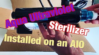 Waterbox AIO Nano Reef Tank Build  Ep 38  Aqua Ultraviolet Sterilizer Install on an AIO [upl. by Sherrie]