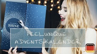 DEUTSCH Unpacking Feelunique Adventskalender 2017  Morning Elegance Christmas [upl. by Normalie]