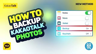 How to Backup Kakaotalk Photos 2024 [upl. by Onitsoga]