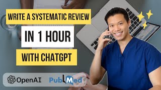 ChatGPT Tutorial Write a systematic review under 1 hour [upl. by Ulita]