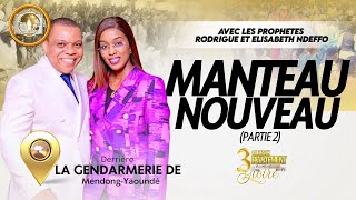 MANTEAU NOUVEAU  Prophète Rodrigue Ndeffo  2E CULTE DU DIMANCHE 27 OCTOBRE 2024 [upl. by Aicinad]