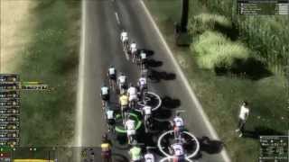 Pro Cycling Manager 2012  Le Tour de France  stage 2 [upl. by Isadora556]