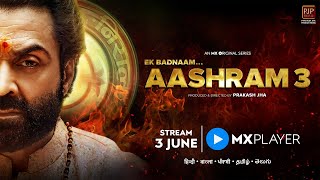 Ek Badnaam… Aashram Season 3  Official Trailer  Bobby Deol  Prakash Jha  MX Player [upl. by Quinta]