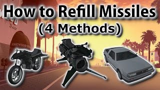 4 Ways to Refill Missiles on Oppressor MkII Deluxo Stromberg amp Any Weaponized Vehicle  GTA Online [upl. by Constantine]