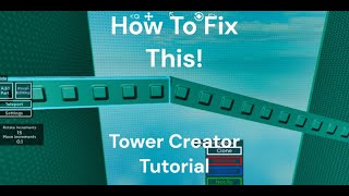 A Tower Creator trick you will want to know [upl. by Alaikim]