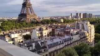 Eiffel Tower Terrace Suite at ShangriLa Paris [upl. by Necyrb]