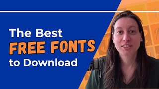 The Best Free Fonts to Download [upl. by Gilbart]