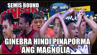 GINEBRA HINDI PINAPORMA ANG MAGNOLIABARANGAY GINEBRA VS MAGNOLIA HOTSHOTS viralvideo pbaupdates [upl. by Charo]