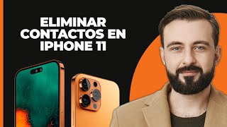 iPhone 11 Cómo Eliminar Contactos en iPhone 11  Pro  Pro Max [upl. by Novick]