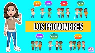 ✅​LOS PRONOMBRES  11 TIPOS DE PRONOMBRES CON EJEMPLOS [upl. by Anina]