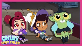 ZOMBIES x The Owl House x Kiff Chibi Tiny Tales  NEW SHORT  Witches Night Out  disneychannel [upl. by Darnoc]