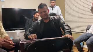 Balraj Jalandhari playing harmonium in canada [upl. by Allimaj]