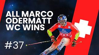 All 37 Marco Odermatt World Cup Wins [upl. by Fronniah]