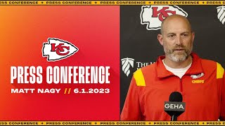 Matt Nagy “Now we’re back at it”  Press Conference 61 [upl. by Matejka893]