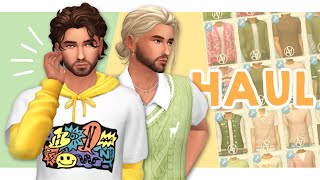 BEST CC FINDS FOR MEN  Sims 4 Custom Content Haul Maxis Match [upl. by Yevre285]