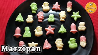 Marzipan Recipe  How to make Marzipan  Cashew Nuts Marzipan  Goan Christmas Sweets  Kuswar [upl. by Ylek]