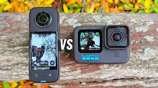 Insta360 X3 vs GOPRO 11 ¡La MÁS COMPLETA [upl. by Gobert461]