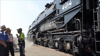 Union Pacific Steam Locomotive 4014 quotBig Boyquot in SE Wisconsin [upl. by Pontus]