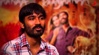 Dhanush Interview  Raanjhanaa Part 1 [upl. by Volnay]