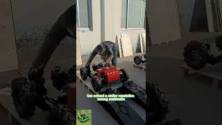 factory direct sales low wholesale price China wasteland RC crawler lawn mower [upl. by Moule]