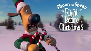 High speed sleigh chase 🐑🎄 Shaun the Sheep The Flight Before Christmas Movie Clips [upl. by Mariele]