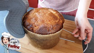 Dolce tipico di Natale🎄 Panettone classico con impasto a mano [upl. by Hgielhsa]