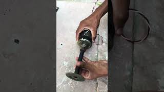 How to make powerful Grindr Dc DC motor productelecrical magnate electic experiment welding DC [upl. by Lekram]