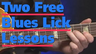 Free Guitar Lessons  Blues Licks For Absolute Beginners Guitar With Danny Gill [upl. by Donny]