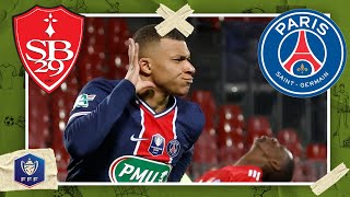 Brest vs PSG  COUPE DE FRANCE HIGHLIGHTS  362021  beIN SPORTS USA [upl. by Josey]