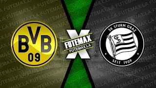 Borussia Dortmund x Sturm Graz Sub19 ao vivo Champions League  20242025 [upl. by Grishilda]